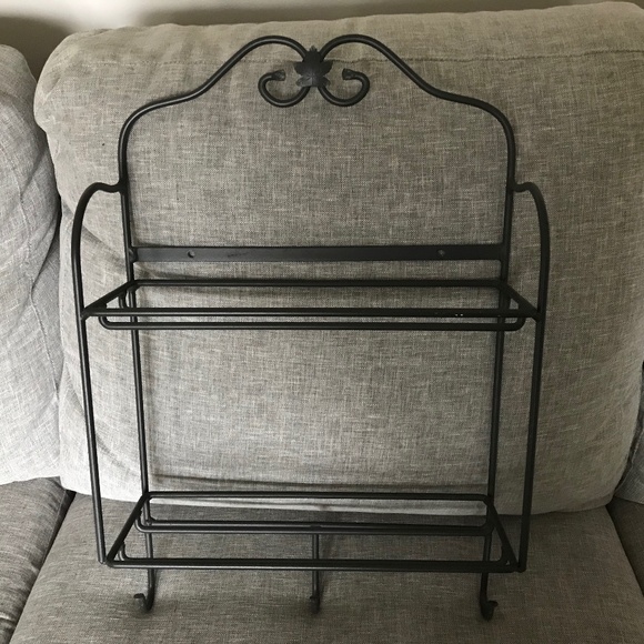 Longaberger Foundry Wrought Iron Envelope Rack - Picture 1 of 8